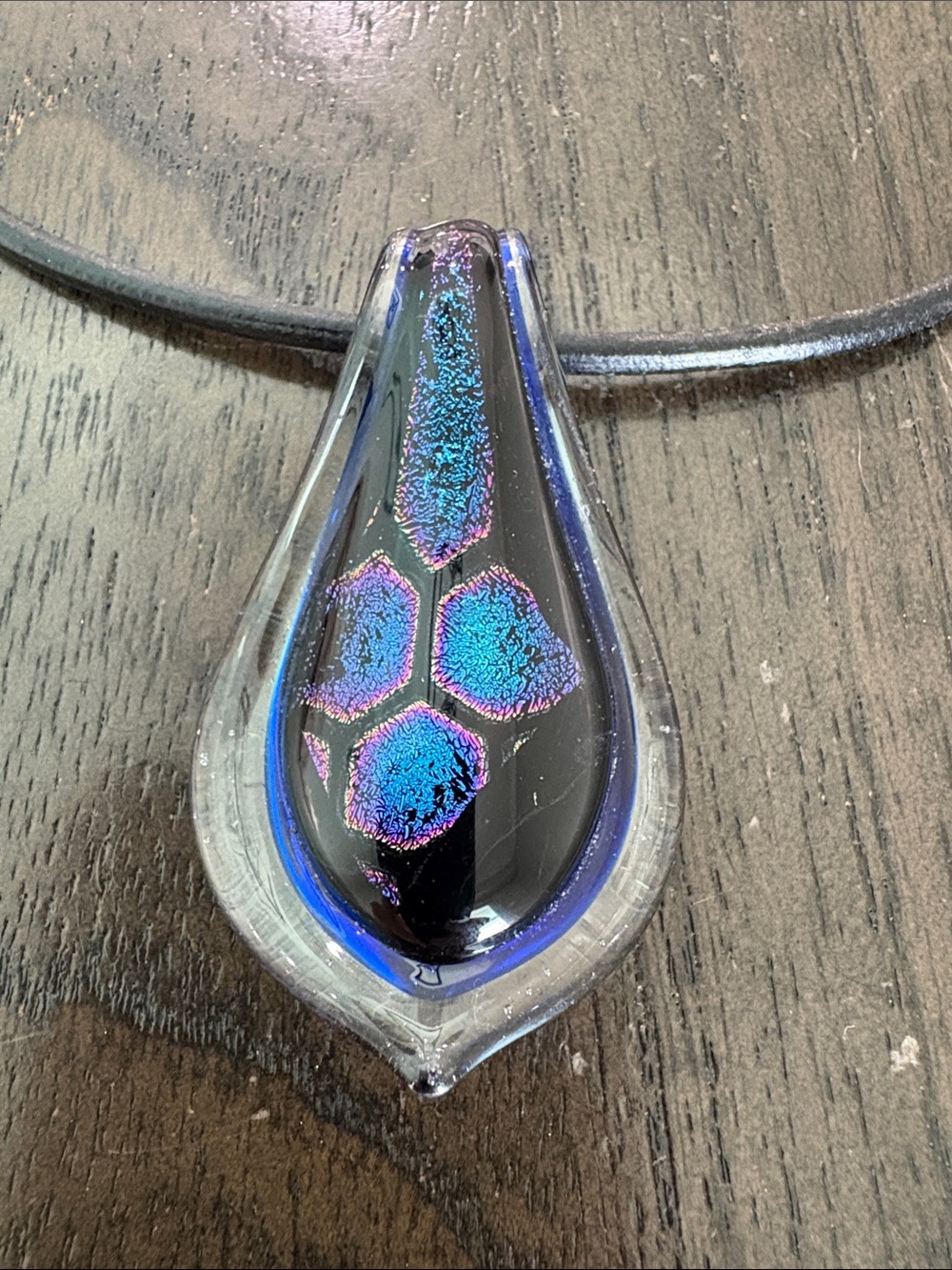 Dichroic Glass Pendant